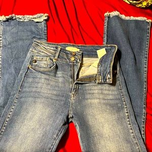 KanCan Bootcut, High waisted, Double button